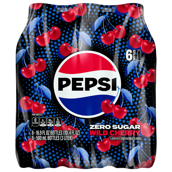 Pepsi Zero Wild Cherry 6pack 16.9oz | Big Y in MA & CT | Your Pepsi Zero Wild Cherry 6pack 16.9oz | Big Y in MA & CT | Your